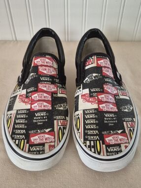 Vans Label Mix Classic Slip On Sneakers Skate Shoes  Unisex M 6.5 / W 8